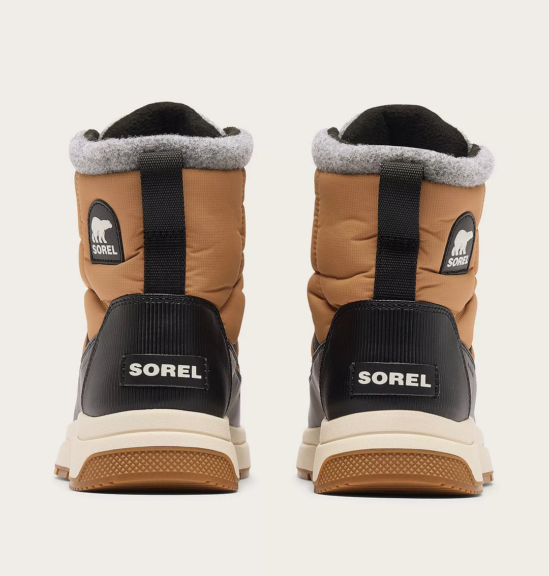 Sorel Women’s Whitney III Mid Waterproof Boot - Tawny Buff/Black 1
