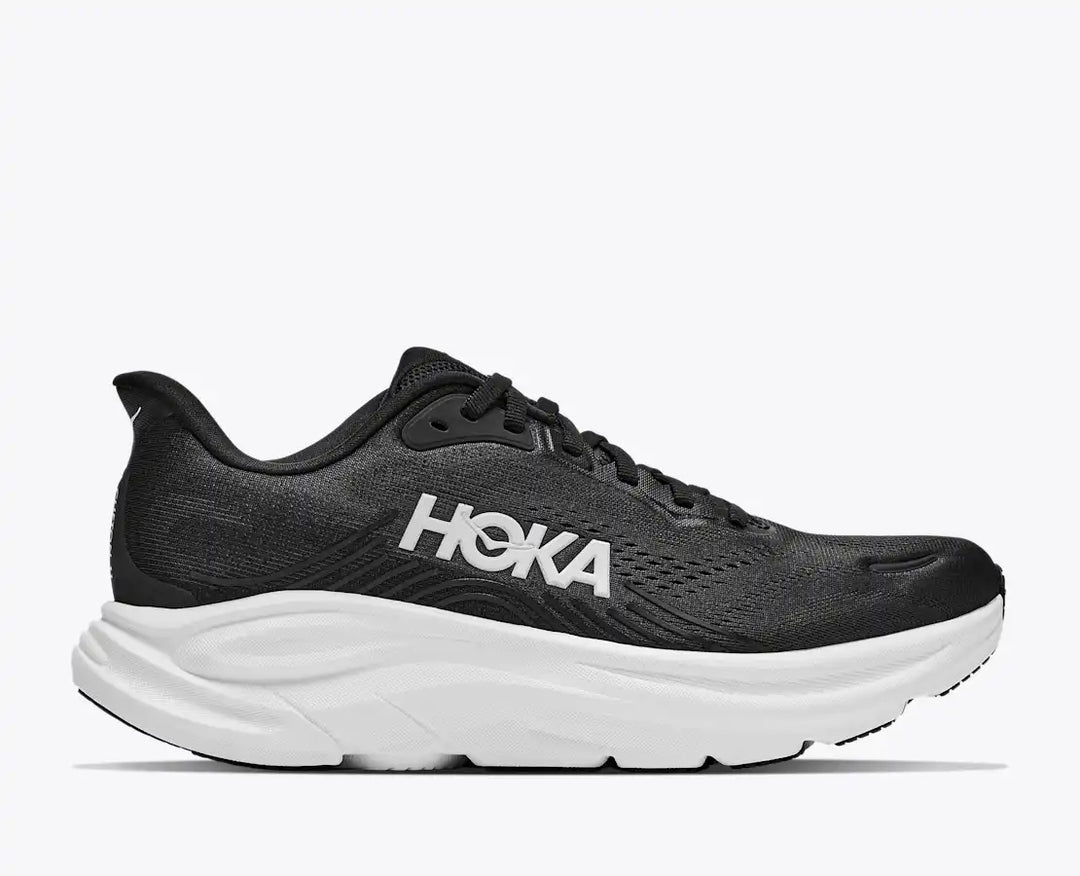 Hoka Women's Clifton 11 Running Shoe - Black/White