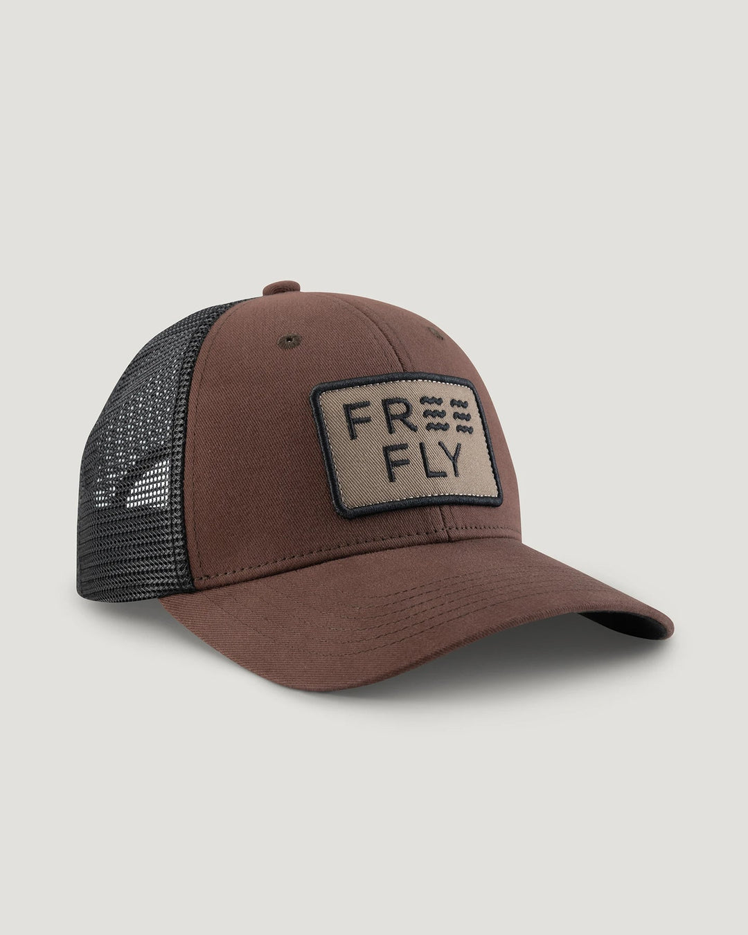 Free Fly Wave Trucker Hat Chestnut Chestnut