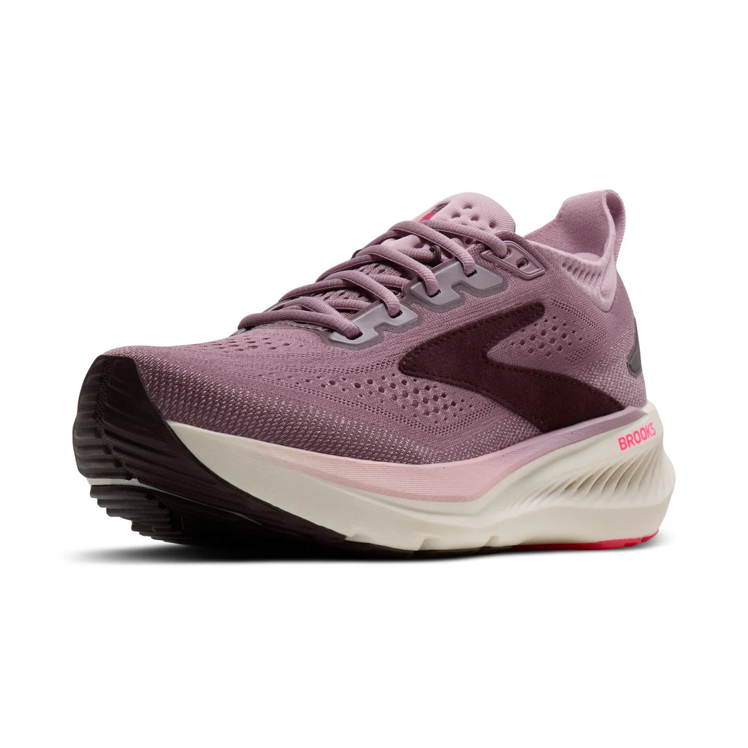 Brooks Women’s Glycerin 23 Running Shoe - Elderberry/Peppercorn/Clear 6