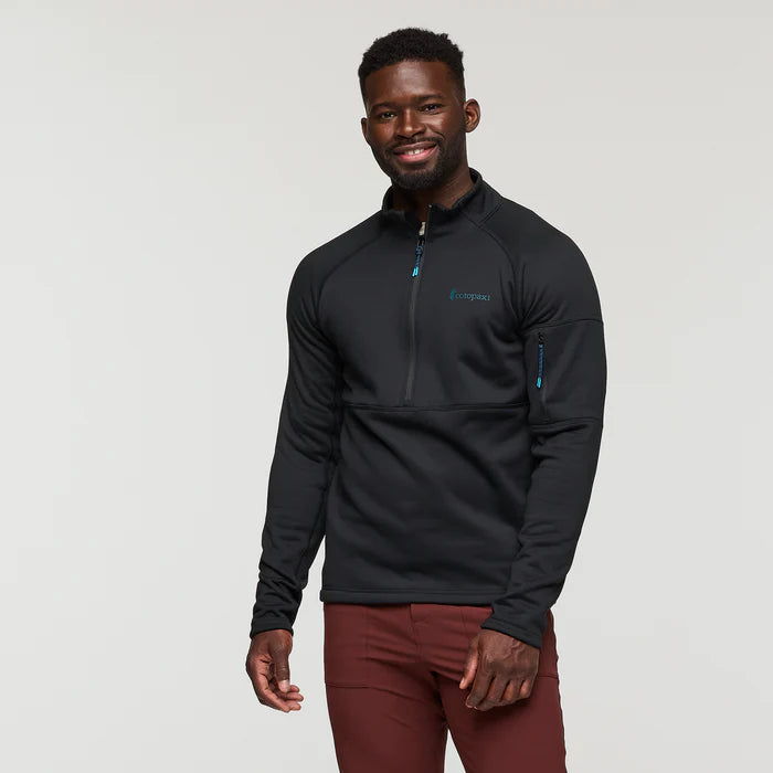 Cotopaxi Men’s Tempa Fleece Half-Zip Pullover - Cotopaxi Black 