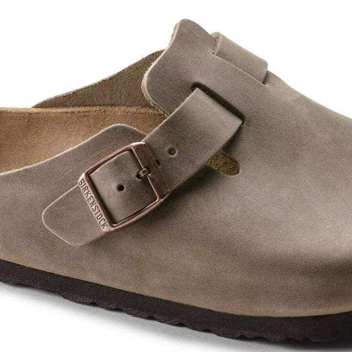 Birkenstock Womens Boston BS Sandal - Tabacco Brown 7