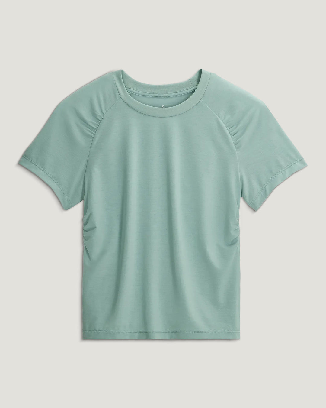 Free Fly Elevate Lightweight Womens Fitted Tee - Ocean Mist, front