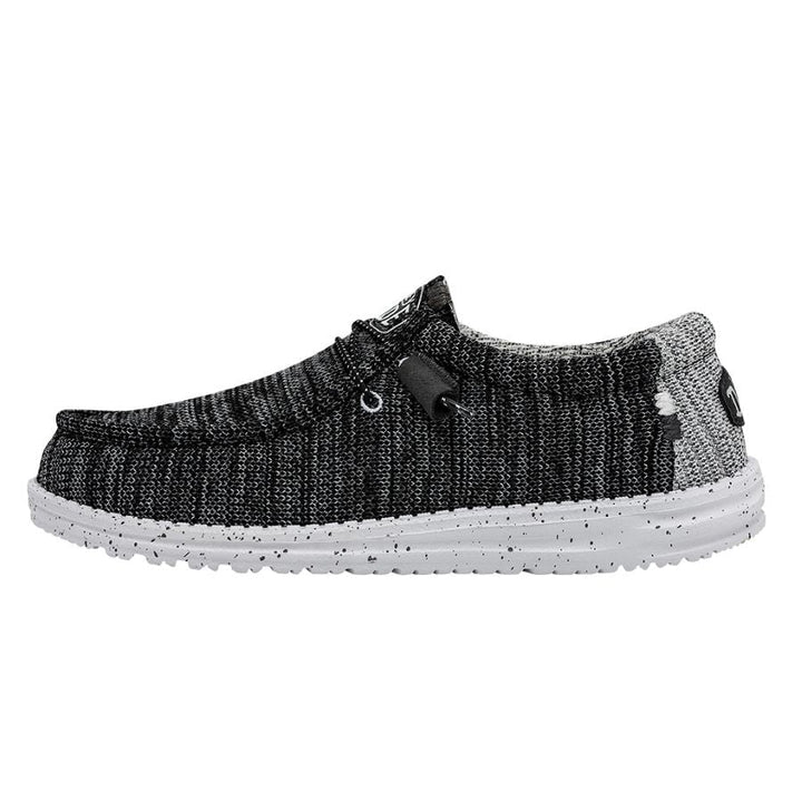Hey Dude Men’s Wally Stretch Mix Meteorite