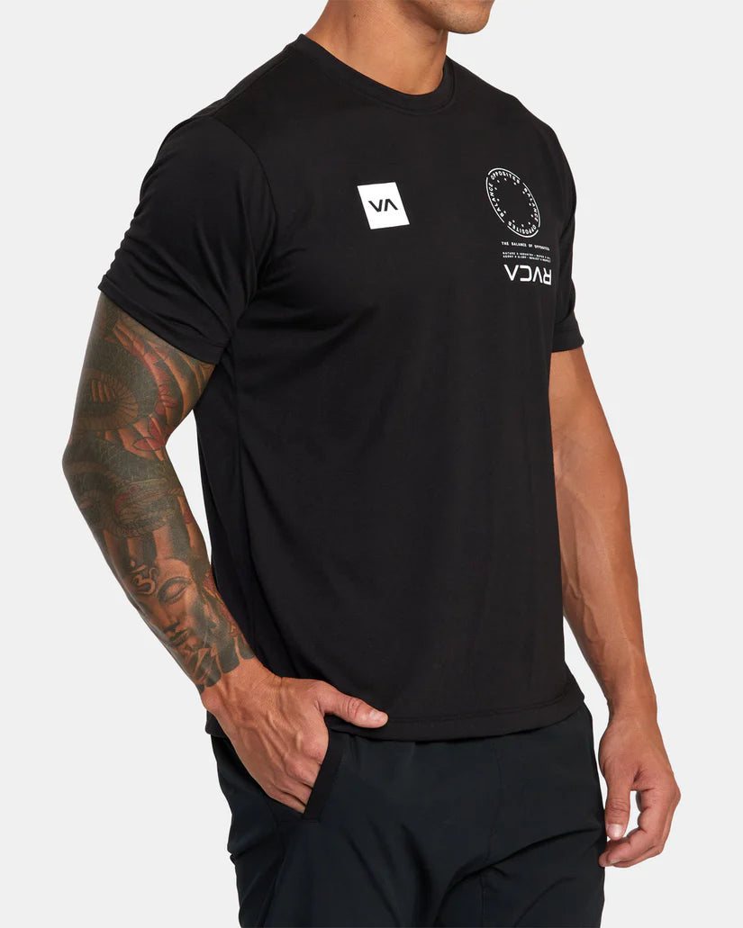 RVCA Men's VA Mark Short sleeve Tee