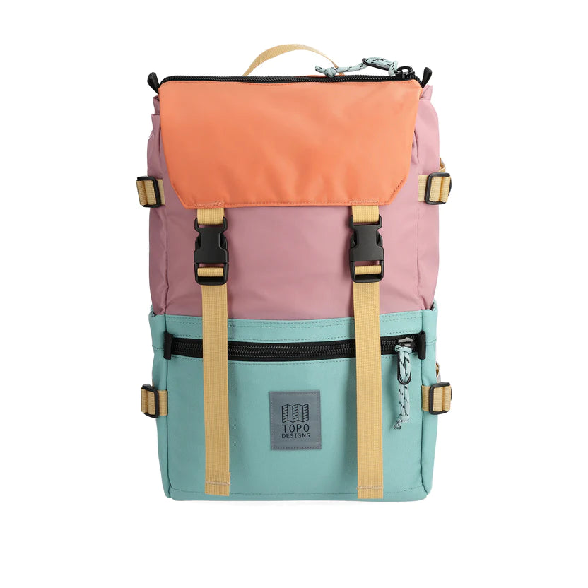 Topo Designs Rover Pack Classic Rose/Geode Green