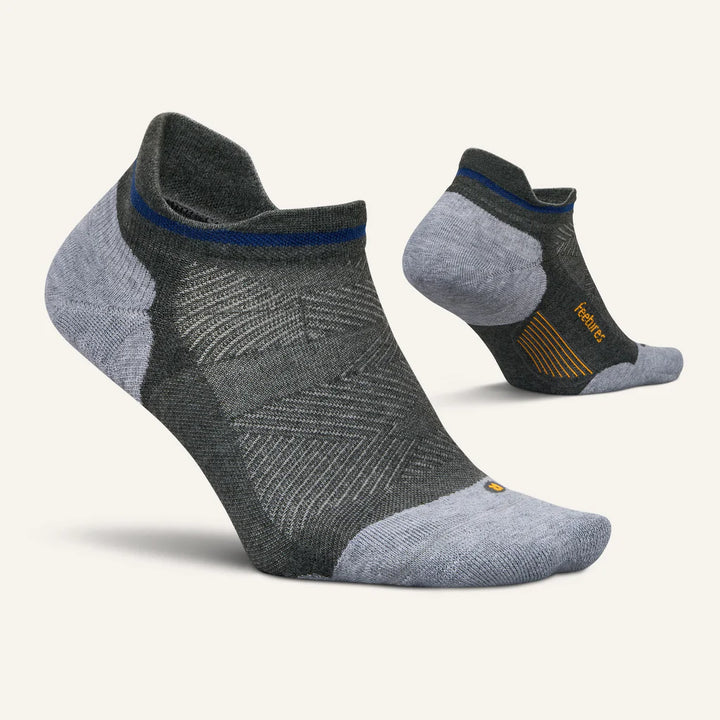 Feetures Elite Max Cushion Tab Socks Iron Seal 1
