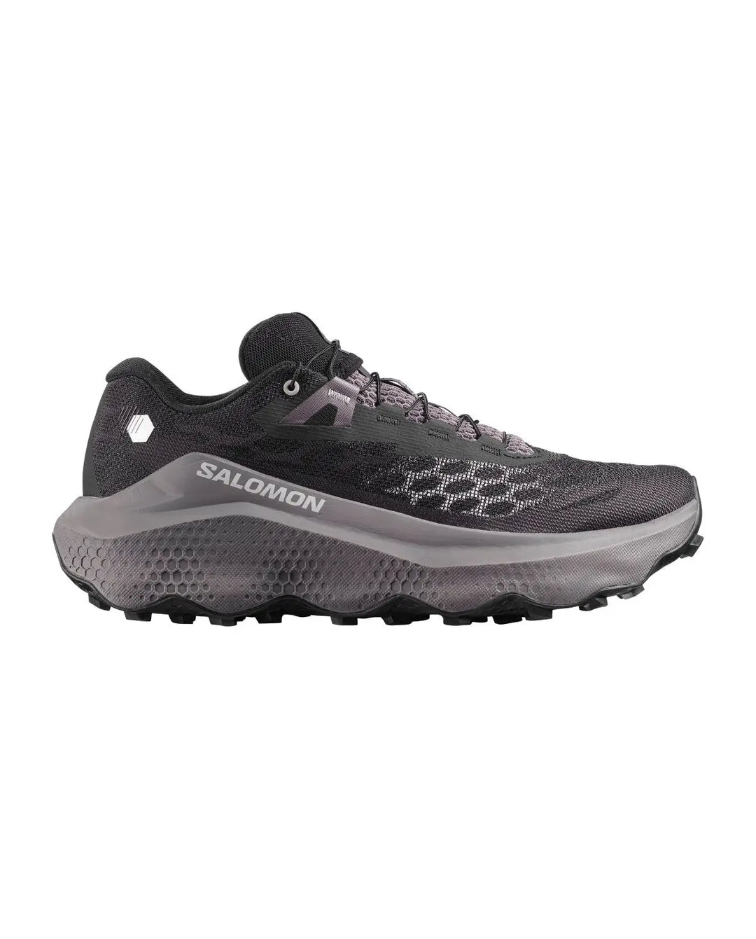 Salomon Ultra Glide 4 Men's Trail Running Shoes Black / Dark Gull Gray / Silver Cloud main view