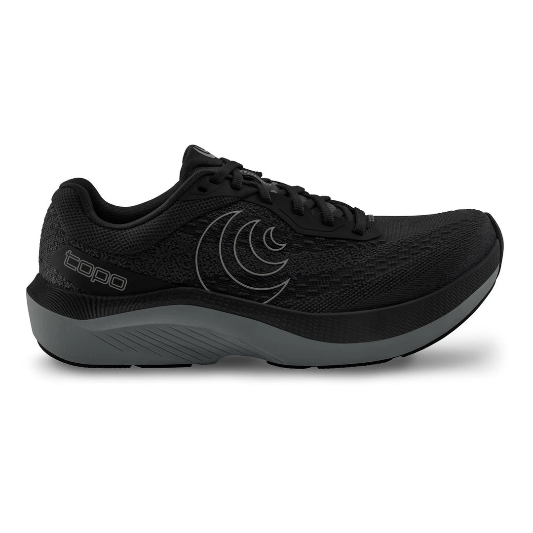 Topo Athletic Men's Magnify 6 Running Shoe - Black/Charcoal 