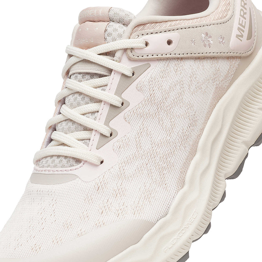 Merrell Women's Antora 4 Allure Trail Running Shoe - Chalk/Rosa 5