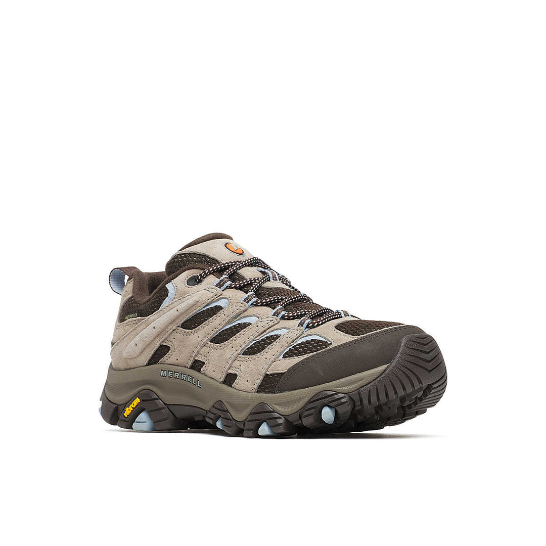 Merrell Women’s Moab 3 Waterproof Hiking Shoes - Brindle 1