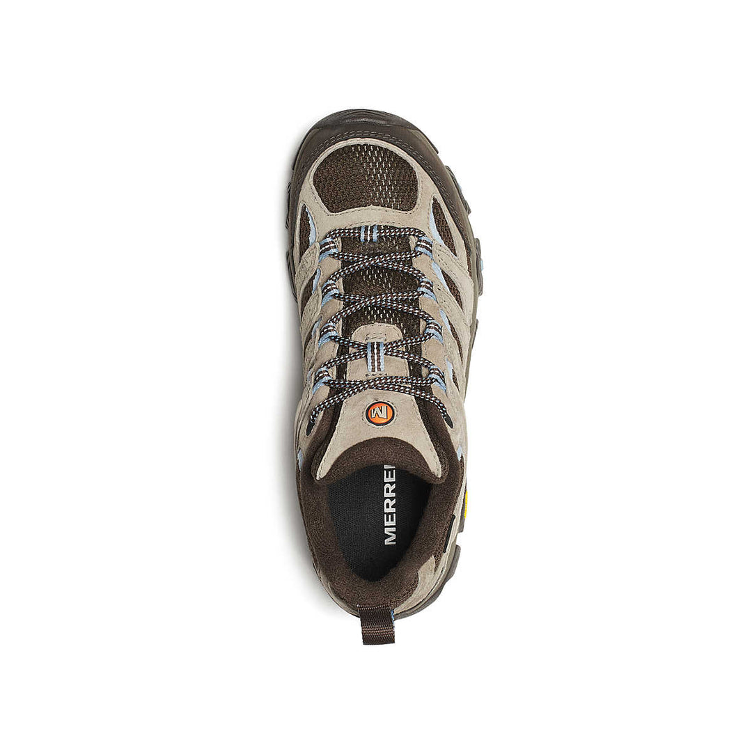 Merrell Women’s Moab 3 Waterproof Hiking Shoes - Brindle 5