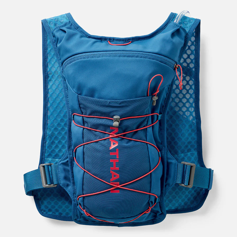 Nathan QuickStart 3.0 6 Liter Hydration Pack Electric Blue/Ribbon Red 