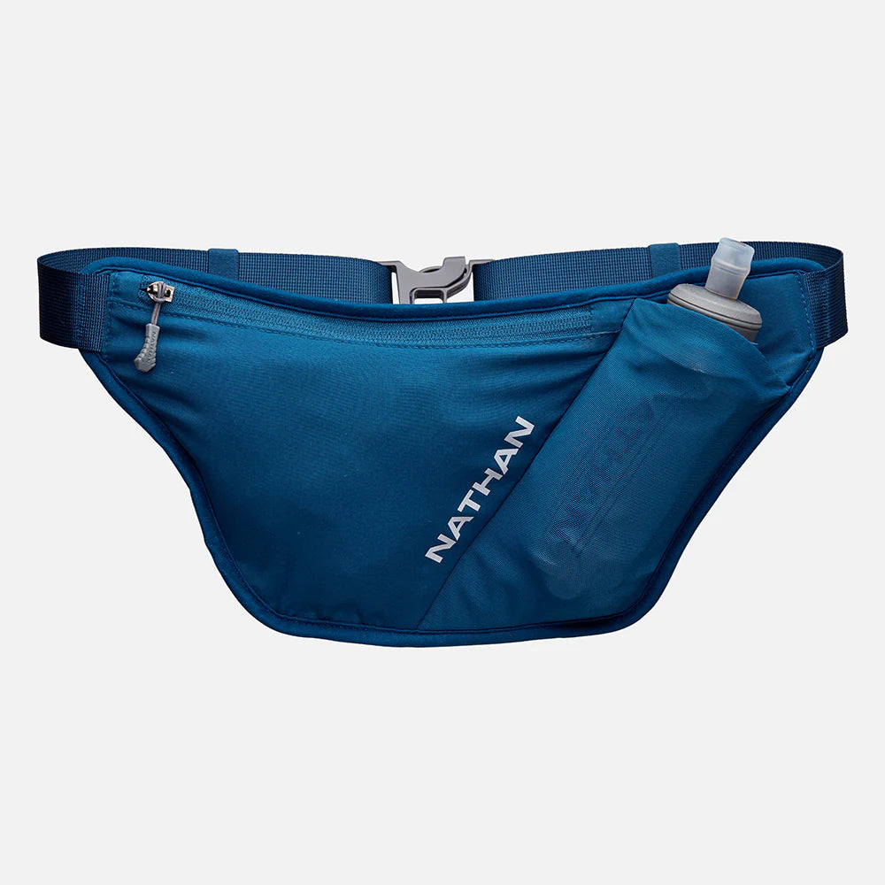 Nathan Pinnacle FeatherLite Belt Sailor Blue/Reflective Silver 
