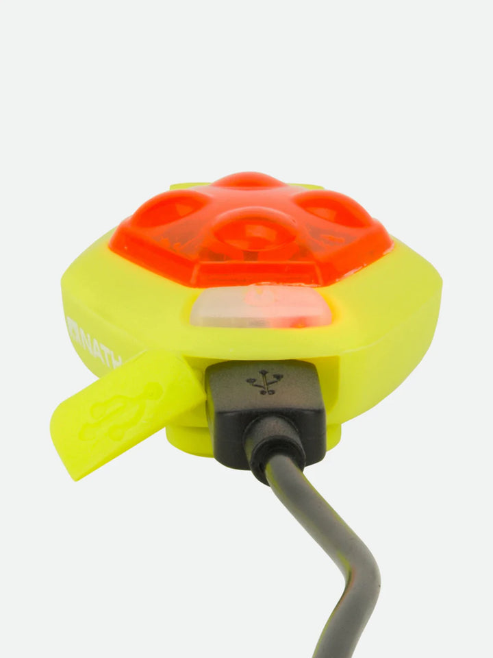 Nathan HyperBrite RX Strobe Clip Rechargeable Light - Safety Yellow 4