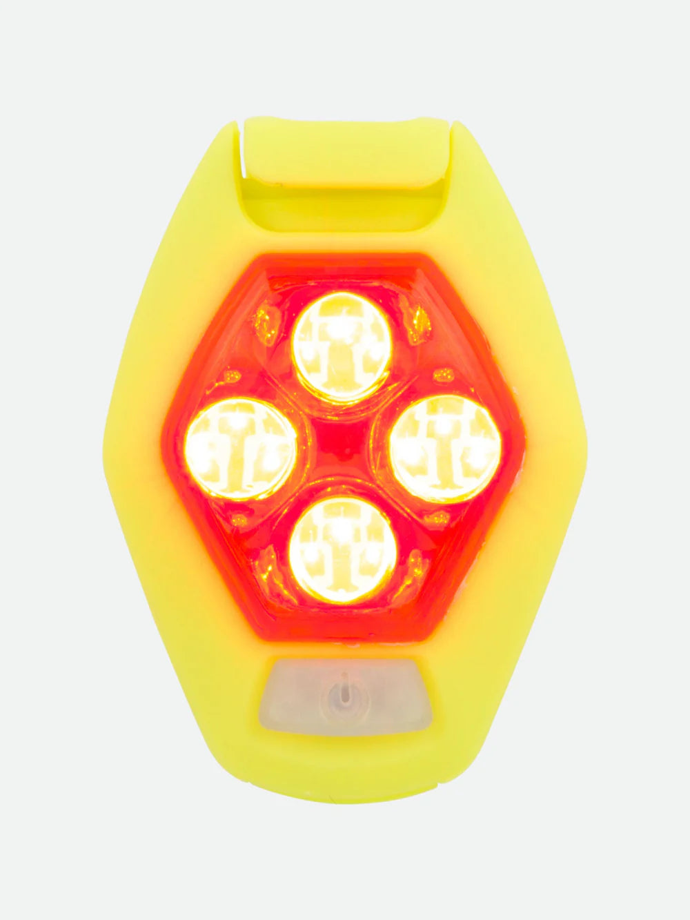Nathan HyperBrite RX Strobe Clip Rechargeable Light - Safety Yellow 