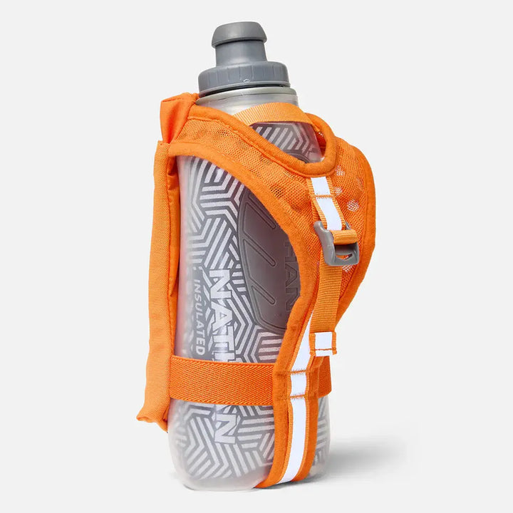 Nathan SpeedDraw 2 18oz Ins. Flask Orange Blaze/Reflective Silver 