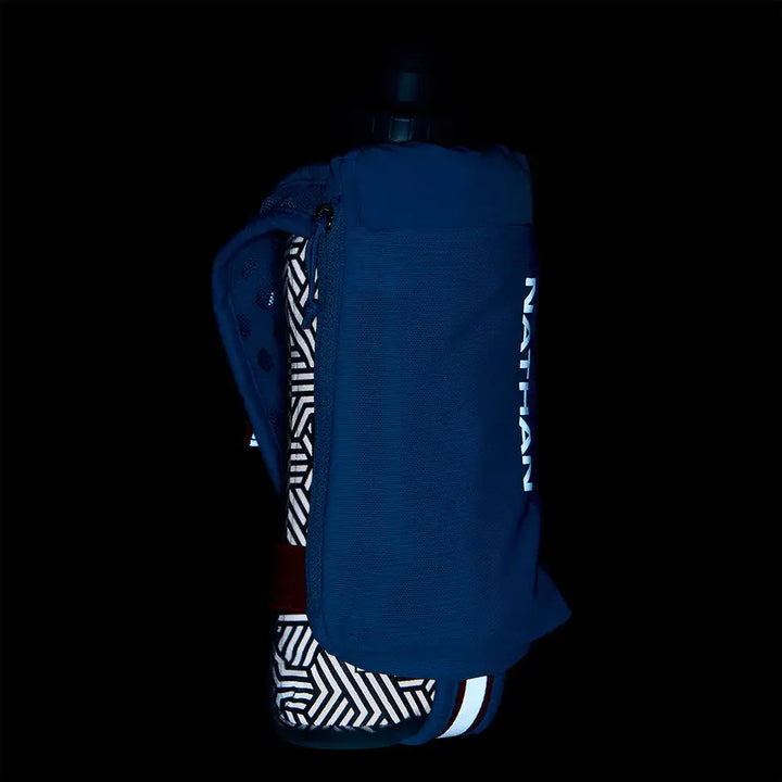 Nathan SpeedDraw 2 18oz Ins. Flask Electric Blue/Reflective Silver 2