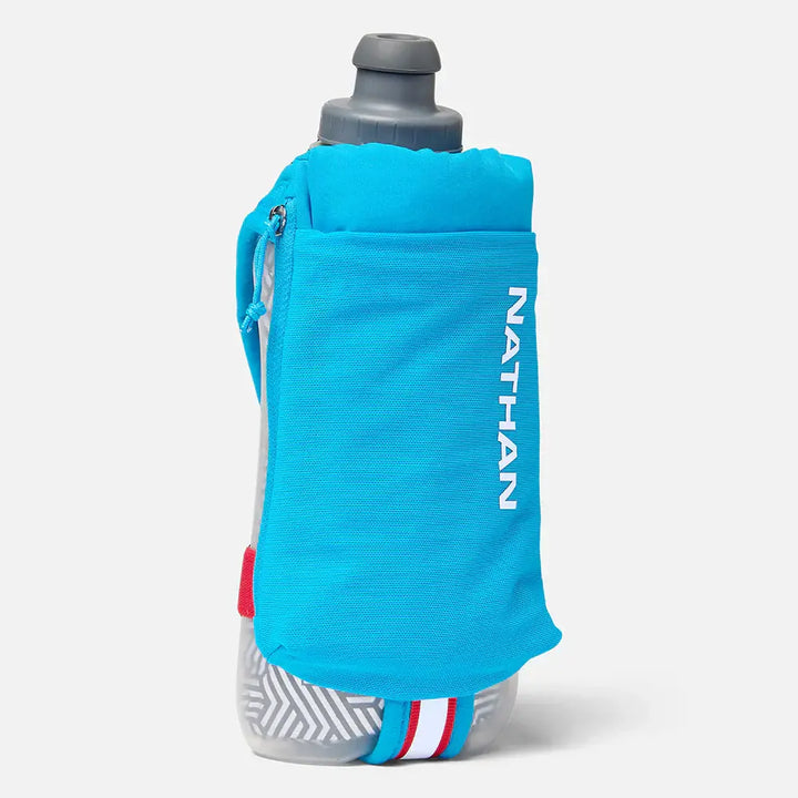 Nathan SpeedDraw 2 18oz Ins. Flask Electric Blue/Reflective Silver 