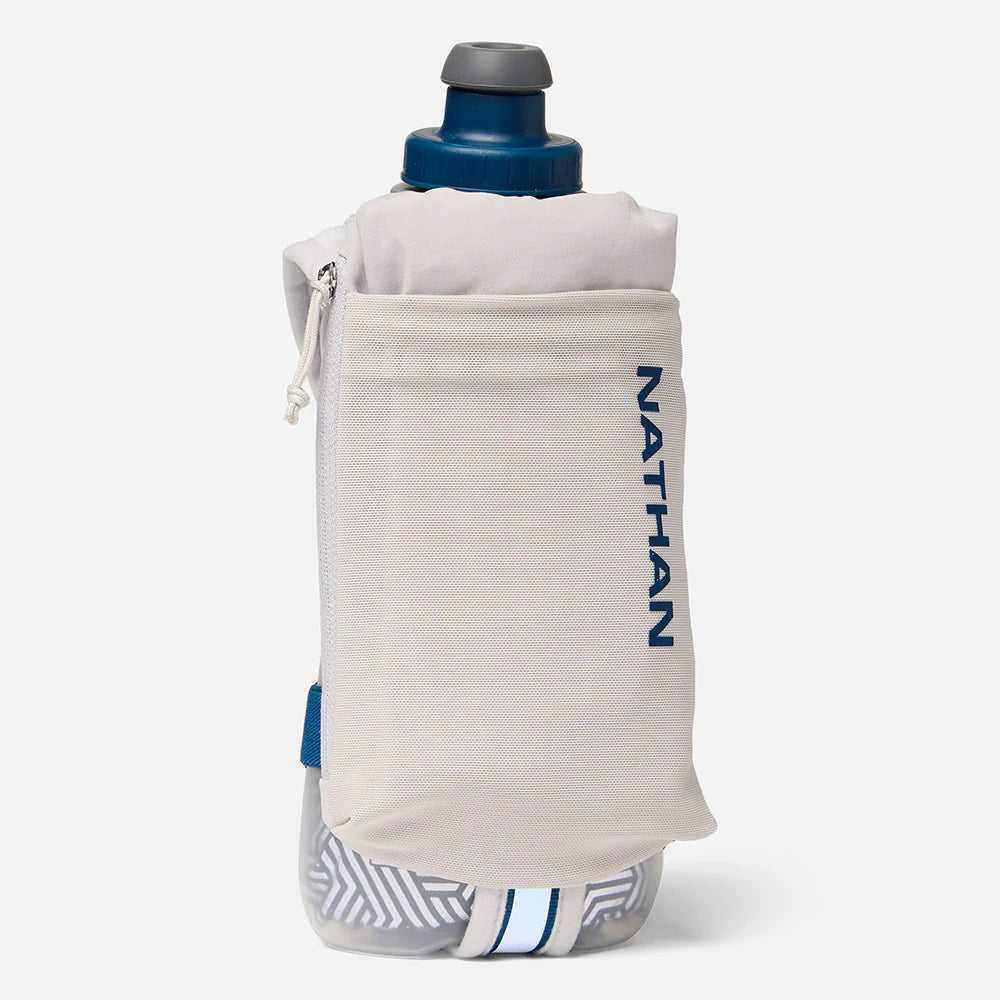 Nathan SpeedDraw 2 18oz Insulated Flask Vapor Grey/Sailor Blue 