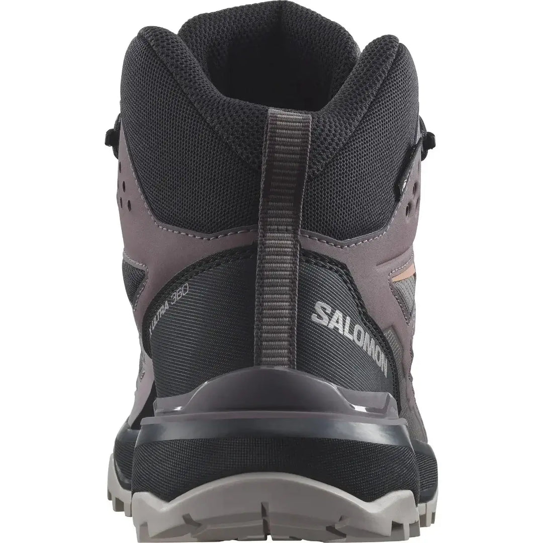 Salomon Women’s X Ultra 360 Mid GTX Plum Kitten/Phantom/Cork 3