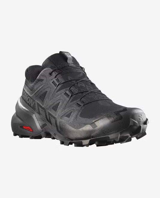 Salomon Men's Speedcross 6 GTX Trail Running Shoe - Black/Phantom 6