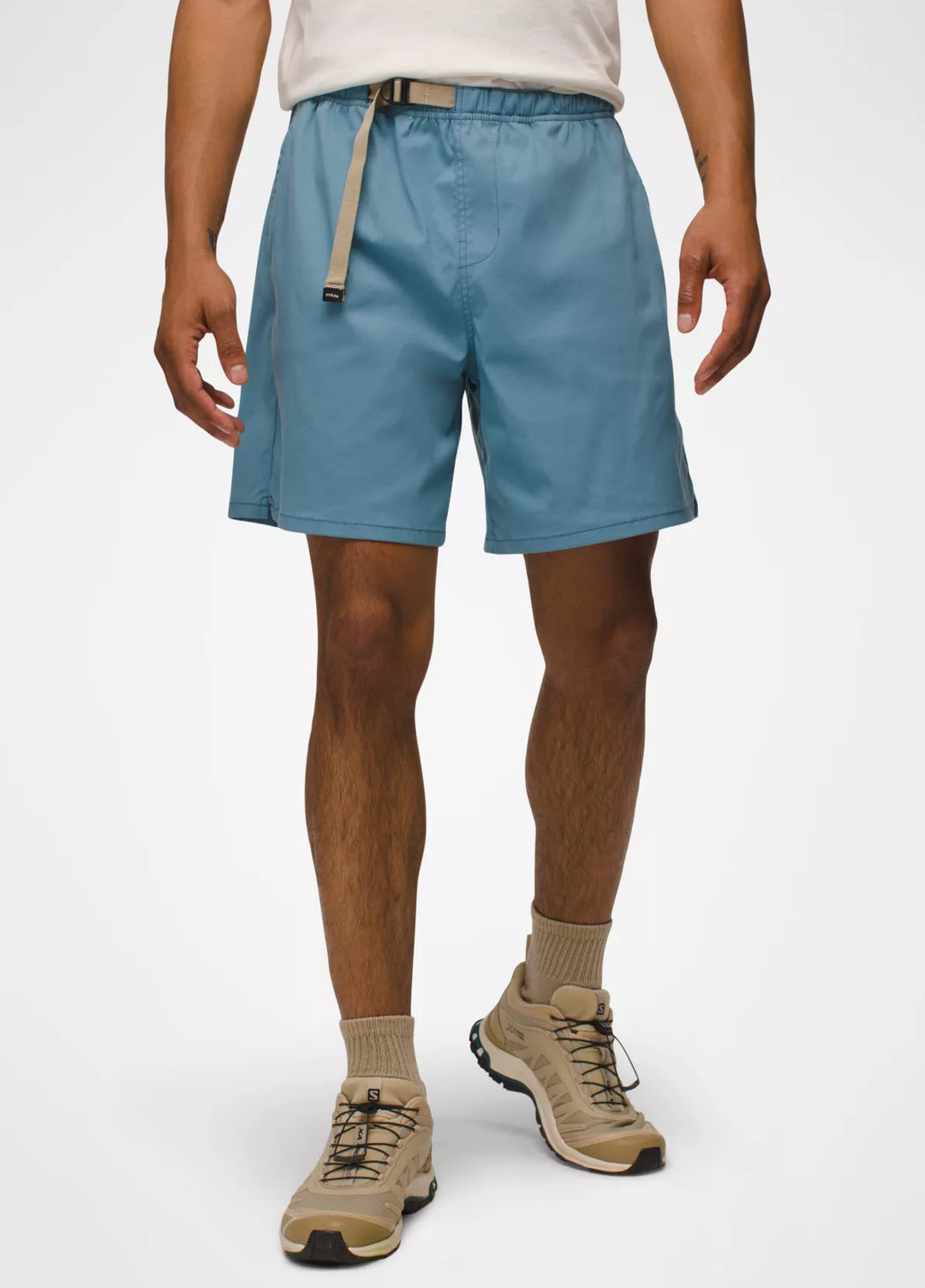 PrAna Men’s Stretch Zion Pull On Short High Tide pic 1 - The Shoe Collective