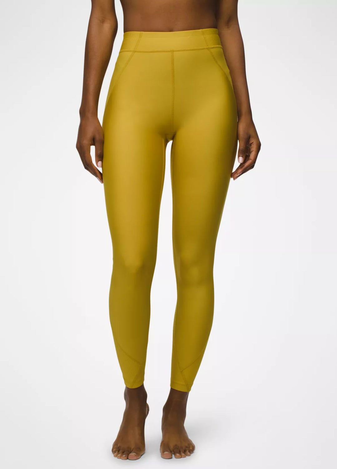 PrAna Women’s Sculpt Send Off Legging Golden Leaf pic 2 - The Shoe Collective