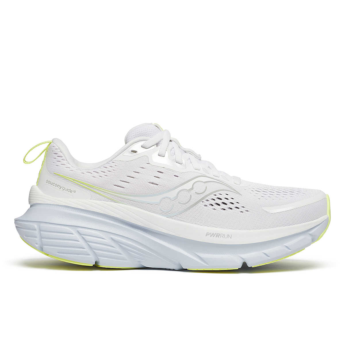 Saucony Women's Guide 18 Shoes White / Ice Melt 