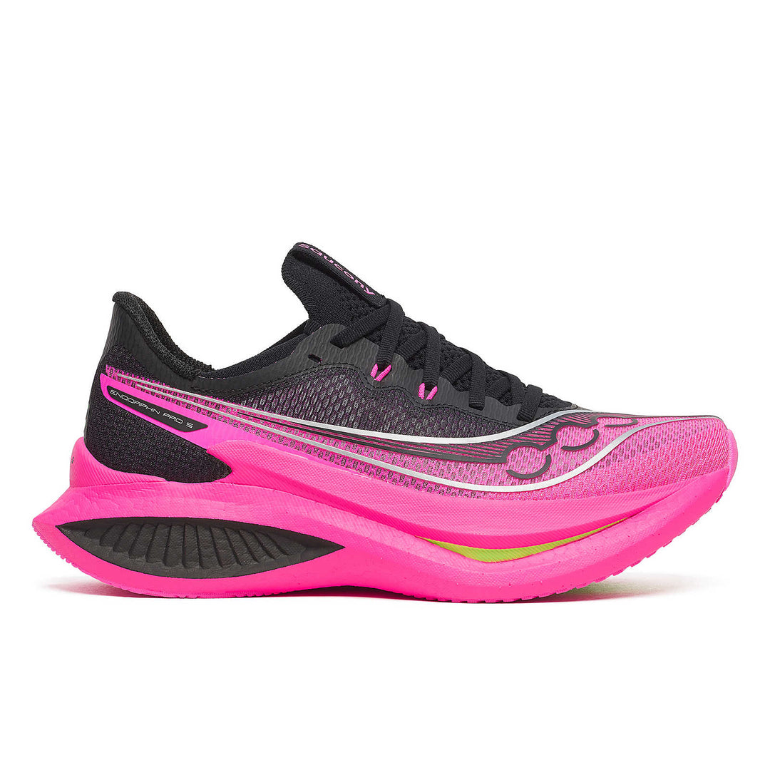 Saucony Women's Endorphin Pro 5 Black / Shock 