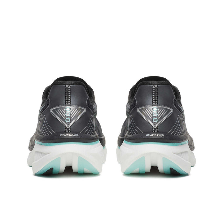 Saucony Women's Endorphin Azura Running Shoe Black/Aqua 3