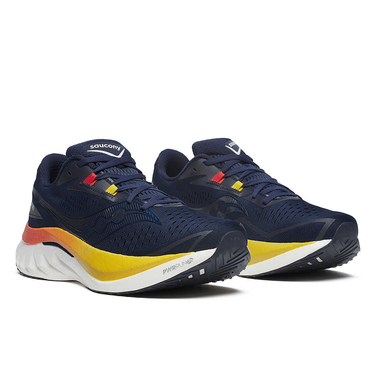 Saucony Men's Endorphin Speed 4 Running Shoe Navy/Spice 1