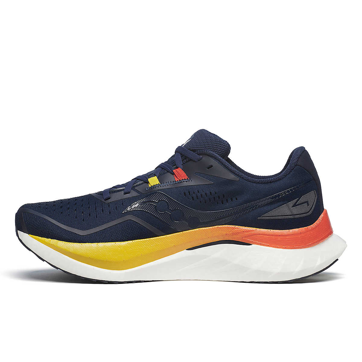 Saucony Men's Endorphin Speed 4 Running Shoe Navy/Spice 2