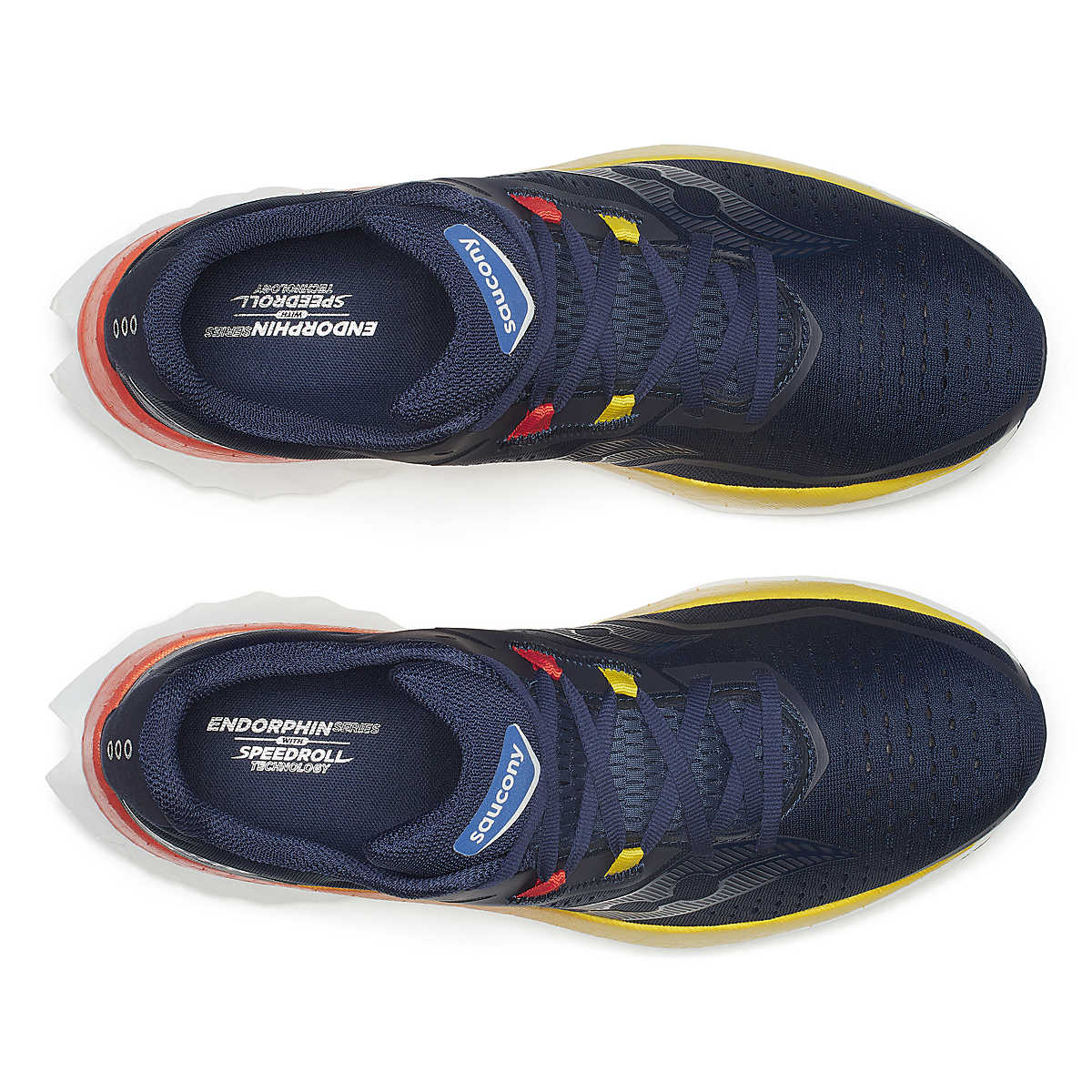 Saucony Men's Endorphin Speed 4 Running Shoe Navy/Spice 4