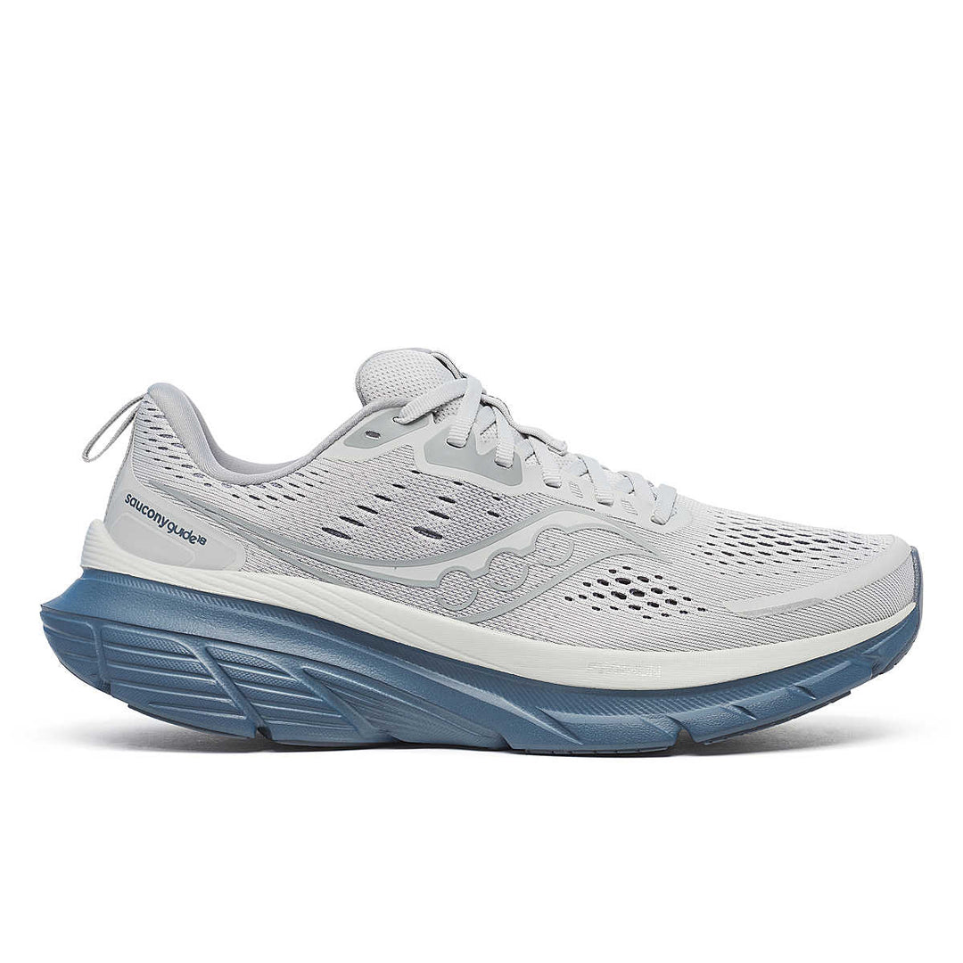 Saucony Men's Guide 18 Running Shoe Fossil/Dusk
