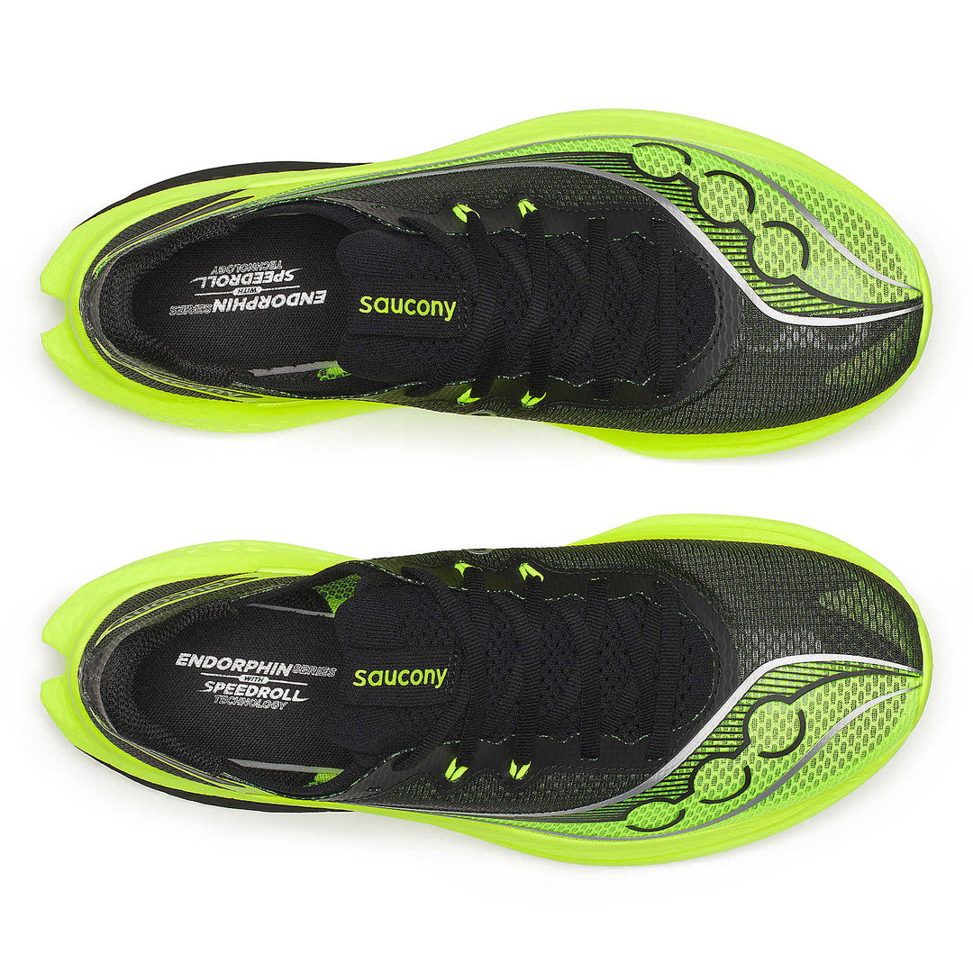Saucony Men's Endorphin Pro 5 Citron / Black 3