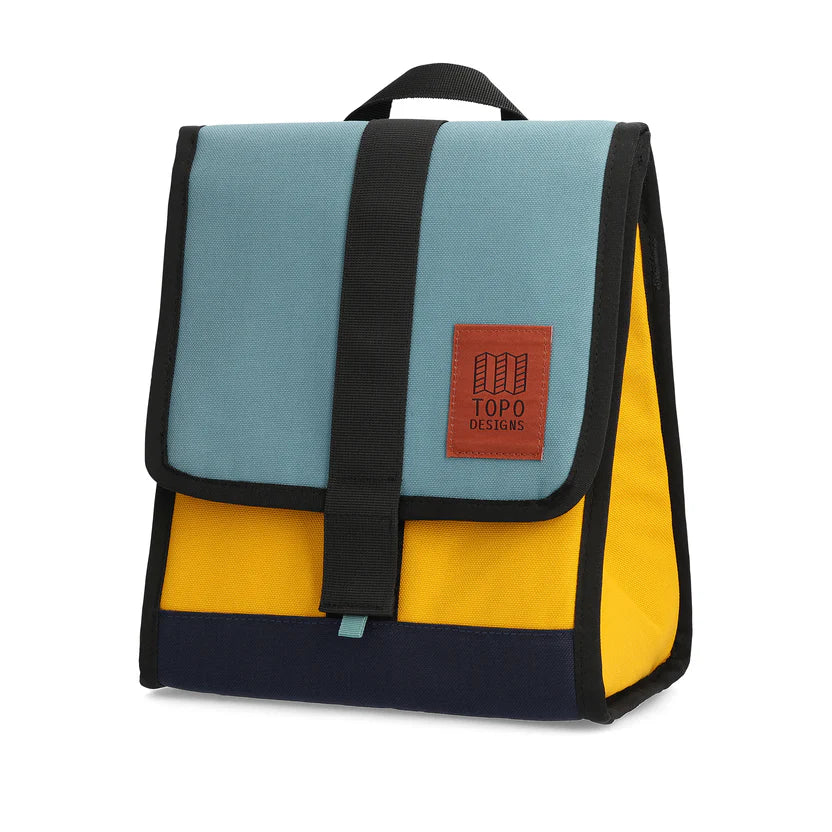 Topo Designs Cooler Bag Sea Pine/Mustard