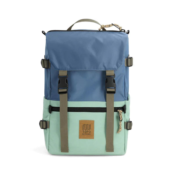 Topo Designs Rover Pack Classic Stone Blue/Ash Green