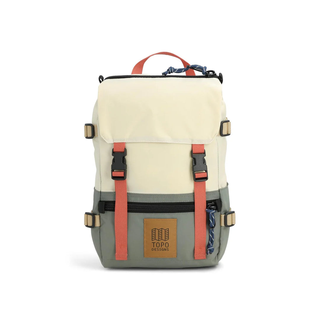 Topo Designs Rover Pack Mini - Bone White/Beetle 1