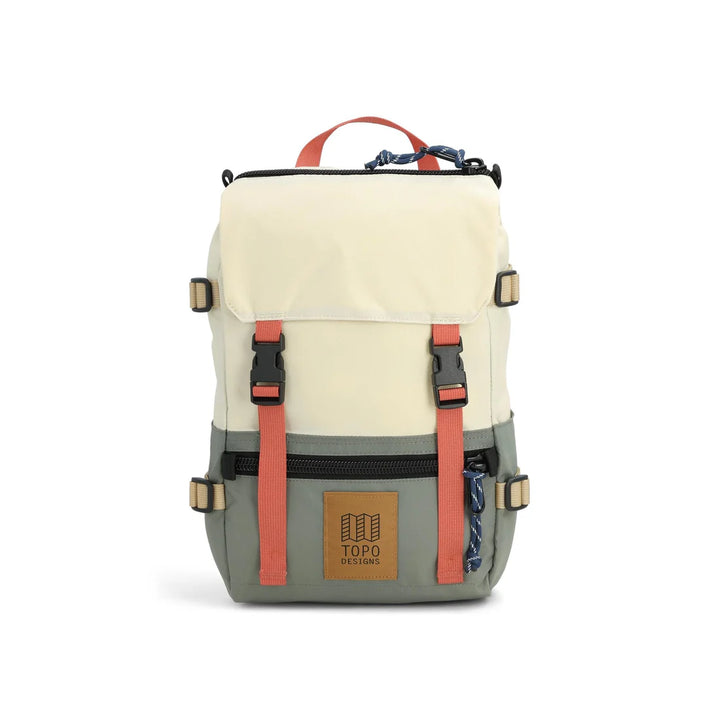Topo Designs Rover Pack Mini - Bone White/Beetle 1