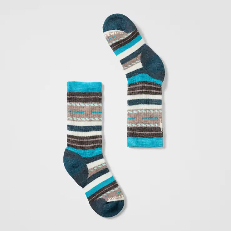 Smartwool Kids' Hike Full Cushion Margarita Crew Socks Capri