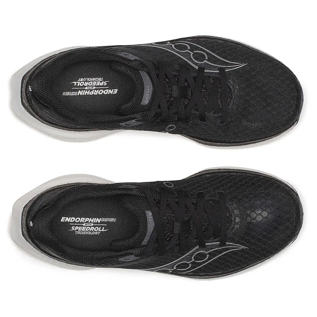 Saucony Men’s Endorphin Speed 5 Black Running Shoes - Top View