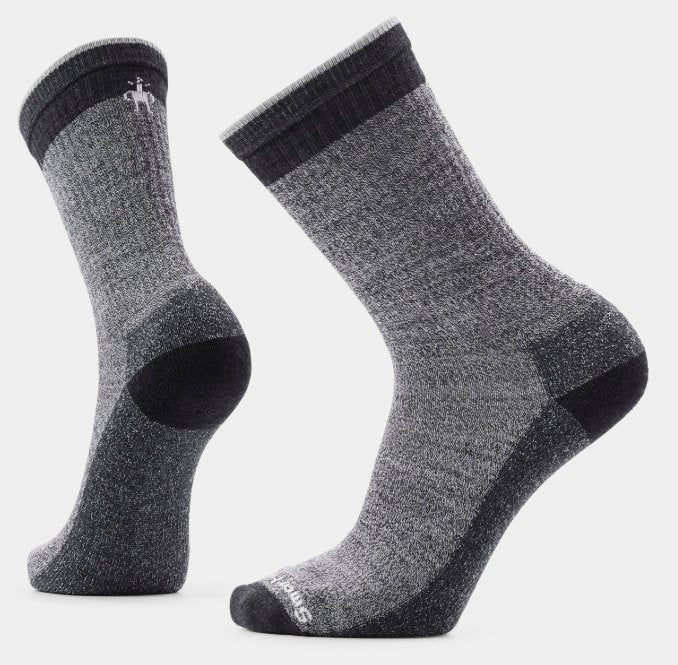 Smartwool Everyday Rollinsville Crew Socks in Ash Charcoal