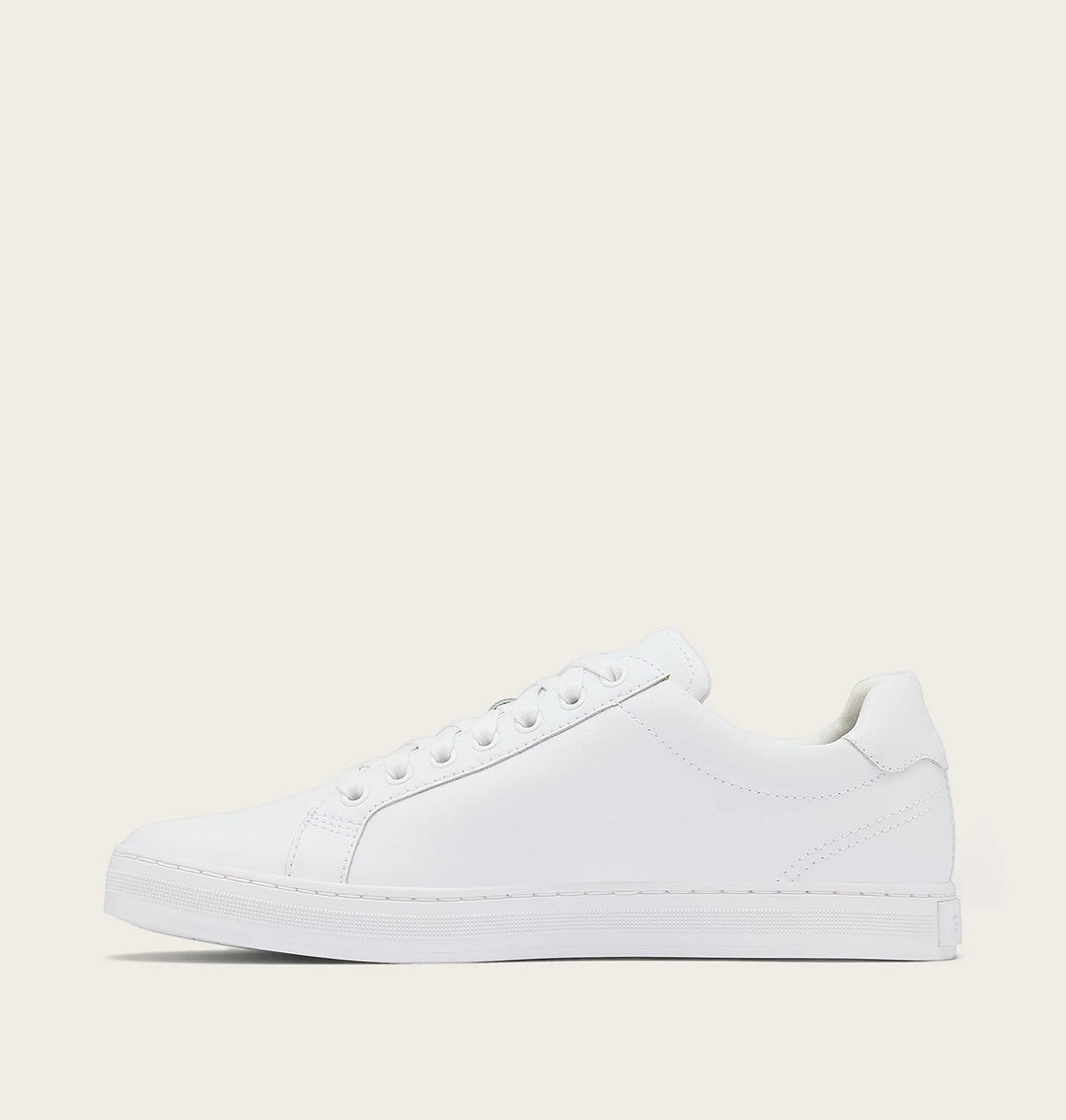 Sorel Men's Cyprus Waterproof white Sneaker insole view on whit background.