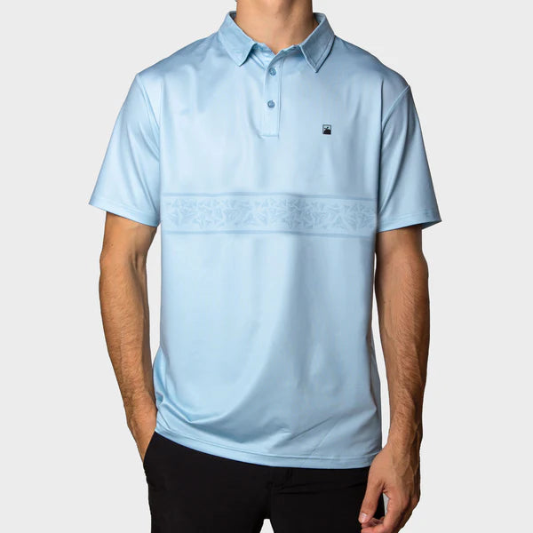 Flomotion Men's Toothy Polo - light Blue 