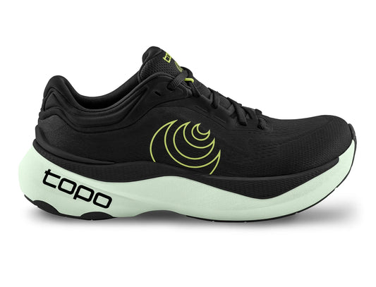 Topo Athletic Men's Aura 2 Running Shoe - Charcoal / Green main