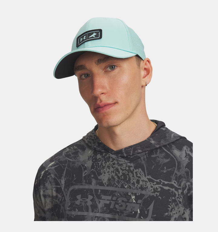 Under Armour x BlacktipH Fish Adjustable Hat - Neo Turquoise
