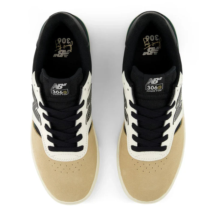 New Balance Numeric Jamie Foy 306 Cup Skate Shoe - Beige/Black 2