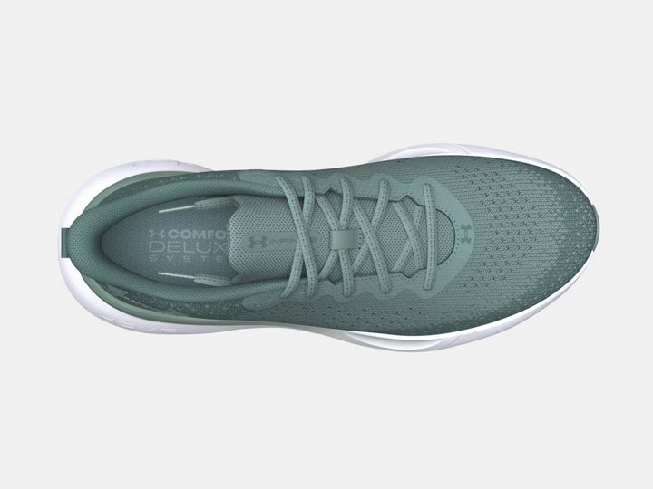 UA Womens Infinite Running Shoe Green/Blue3