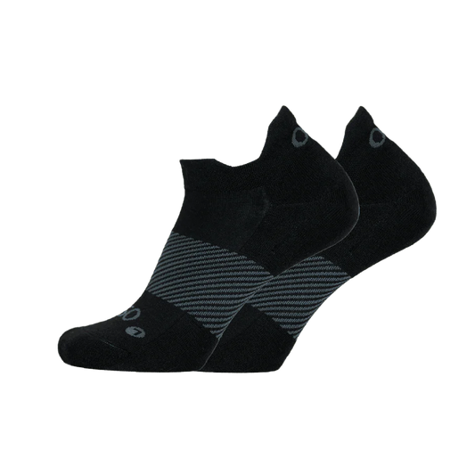 OS1st Wicked Comfort No Show Socks Black
